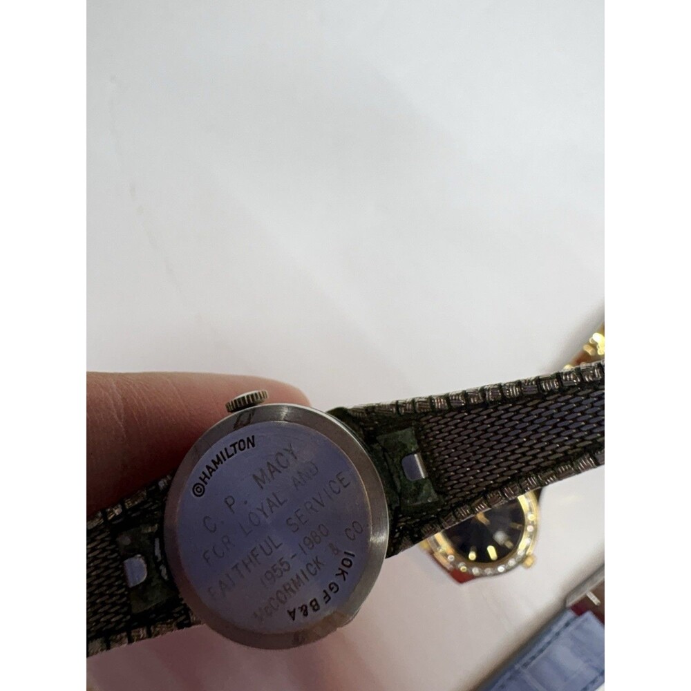 Lot of 8 Vintage and Modern Women's Watches - Seiko, Citizen, Versace, Hamilton - Picture 3 of 16